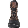 image:imageGLOBALWIN Womens Snow Boots Waterproof MidCalf Winter Boots for Women with Quilted Knit Panels Warm Fleece Lining and NonSlip Insulated Outdoor Sole1841blackBrown
