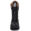 image:imageGLOBALWIN Womens Snow Boots Waterproof MidCalf Winter Boots with Thermal Fleece Lining Insulated Cold Weather Protection and NonSlip Sole for Snowy Commutes1817 Black