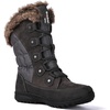 image:imageGLOBALWIN Womens Snow Boots Waterproof MidCalf Winter Boots with Thermal Fleece Lining Insulated Cold Weather Protection and NonSlip Sole for Snowy Commutes1817 Grey4