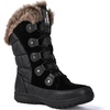 image:imageGLOBALWIN Womens Snow Boots Waterproof MidCalf Winter Boots with Thermal Fleece Lining Insulated Cold Weather Protection and NonSlip Sole for Snowy Commutes1817 Black4