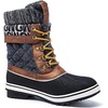image:imageGLOBALWIN Womens Waterproof Winter Boots Snow Boots For Women1910 BrownPrints