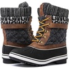 image:imageGLOBALWIN Womens Waterproof Winter Boots Snow Boots For Women1910 BrownPrints