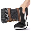 image:imageGLOBALWIN Womens Waterproof Winter Boots Snow Boots For Women1910 BrownPrints