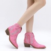 image:imageGLOBALWIN Womens Western Boots Ankle Cowboy Boots For Women23yy06 Pink