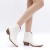 image:imageGLOBALWIN Womens Western Boots Ankle Cowboy Boots For Women23yy06 White
