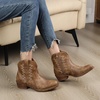 image:imageGLOBALWIN Womens Western Boots Ankle Cowboy Boots For Women25yy09 Camel