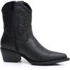 image:imageGLOBALWIN Womens Western Charm Cowgirl Boots Mid Calf Comfy Cowboy Boots For Women With Pointed Toe23yy07 Black3
