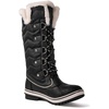 image:imagekingshow Globalwin Womens Snow Boots  MidCalfLength Winter Boots For Women with Faux Fur Lining Insulated Cold Weather Protection and NonSlip Traction SoleBlack2