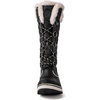 image:imagekingshow Globalwin Womens Snow Boots  MidCalfLength Winter Boots For Women with Faux Fur Lining Insulated Cold Weather Protection and NonSlip Traction SoleBlack2