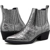 image:imageGLOBALWIN Cowboy Boots For Women Pointed Toe Pull On Chelsea Ankle Booties The Western Cowgirl Boots23yy05 Dark Silver2