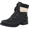 image:imageGLOBALWIN Womens Combat Boots Dressy Lace Up Ankle Boots For Women Low Heel1815black