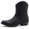 image:imageGLOBALWIN Womens Cowboy Boots Short Western Boots Ankle BootiesBlack