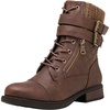 image:imageGLOBALWIN Womens Fashion Low Heels Ankle Boots1903brown