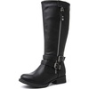 image:imageGLOBALWIN Womens Knee High Boots Fashion Comfortable Riding Boots For Women Low Heel16yy25black