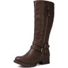 image:imageGLOBALWIN Womens Knee High Boots Fashion Comfortable Riding Boots For Women Low Heel16yy25brown