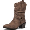 image:imageGLOBALWIN Womens Mid Calf Cowgirl Boots Western Boots For Women19yy17 Camel2