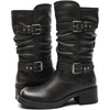 image:imageGLOBALWIN Womens Motorcycle Boots Fall Fashion Mid Calf Boots For Women Square Toe Low Heel24yy01 Brown