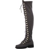 image:imageGLOBALWIN Womens Over The Knee Thigh High Tall Boots for Women Long Boots with Side Zipper18yy26 Grey2