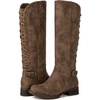 image:imageGLOBALWIN Womens Quilted Knee High Fashion Boots Strappy Boots For Women21yy10 Camel5