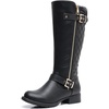 image:imageGLOBALWIN Womens Quilted KneeHigh Fashion Dressy Riding Boots17yy01 Black