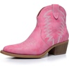 image:imageGLOBALWIN Womens Western Boots Ankle Cowboy Boots For Women23yy06 Pink