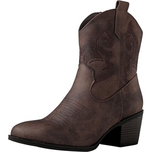 image:imageGLOBALWIN Cowboy Boots For Women Short Ankle Boots19yy16 Brown