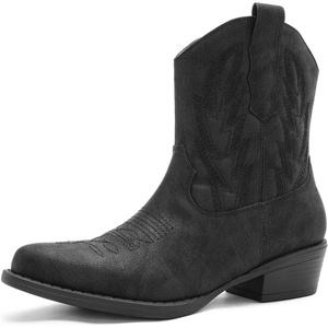 image:imageGLOBALWIN Cowboy Boots For Women Short Ankle Boots25yy06 Black