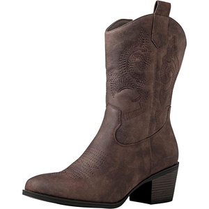 image:imageGLOBALWIN Cowboy Boots for Women MidCalf Western Style19yy17brown