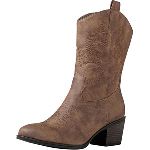 image:imageGLOBALWIN Cowboy Boots for Women MidCalf Western Style19yy17camel