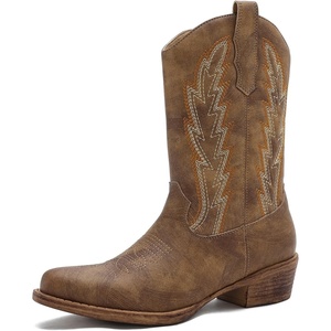 image:imageGLOBALWIN Cowboy Boots for Women MidCalf Western Style25yy07 Camel