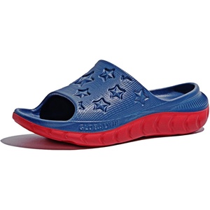 image:imageGLOBALWIN Recovery Slides For Women Mia Comfortable Sandals With Arch Support Indoor Outdoor Cloud Slippers Reduce Stress on Feet LightweightSs232 Blue Red