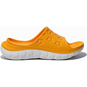 image:imageGLOBALWIN Recovery Slides For Women Mia Comfortable Sandals With Arch Support Indoor Outdoor Cloud Slippers Reduce Stress on Feet LightweightSs232 Yellow White