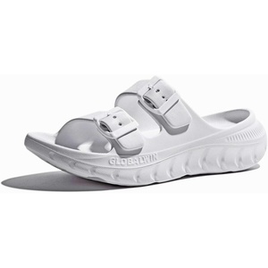 image:imageGLOBALWIN Recovery Slides For Women Mia Comfortable Sandals With Arch Support Indoor Outdoor Cloud Slippers Reduce Stress on Feet LightweightSs233 White