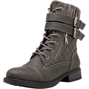 image:imageGLOBALWIN Womens Fashion Low Heels Ankle Boots1903grey