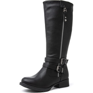 image:imageGLOBALWIN Womens Knee High Boots Fashion Comfortable Riding Boots For Women Low Heel16yy25black