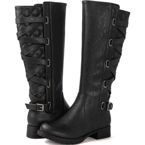 image:imageGLOBALWIN Womens Knee High Fashion Boots Riding Boots For Women21yy10 Black2