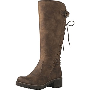 image:imageGLOBALWIN Womens Lace Up Back Knee High Fashion Boots19yy29camel