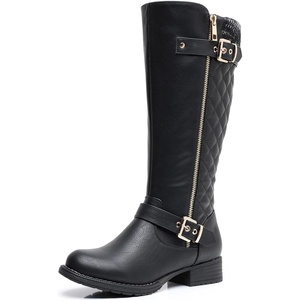 image:imageGLOBALWIN Womens Quilted KneeHigh Fashion Dressy Riding Boots17yy01 Black