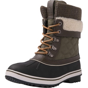 image:imageGLOBALWIN Womens Waterproof Winter Boots Snow Boots For Women1910 Army Green