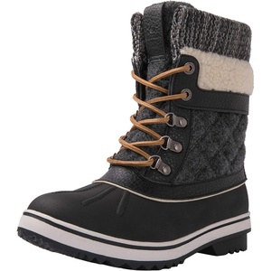 image:imageGLOBALWIN Womens Waterproof Winter Boots Snow Boots For Women1910 BlackGrey