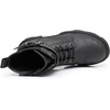 image:imageGLOBALWIN Womens Combat Boots Lace Up Ankle Booties Comfortable Lug Sole Boots For Women Chunky Low Heel21yy28 Black