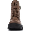 image:imageGLOBALWIN Womens Combat Boots Lace Up Ankle Booties Comfortable Lug Sole Boots For Women Chunky Low Heel21yy28 Camel