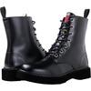 image:imageGLOBALWIN Womens Combat Boots Lace Up Boots For Women Ankle Booties For Women Low Heel19yy26 Black