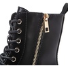 image:imageGLOBALWIN Womens Combat Boots Lace Up Boots For Women Ankle Booties For Women Low Heel21yy19 Black