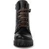 image:imageGLOBALWIN Womens Combat Boots Lace Up Boots For Women Ankle Booties For Women Low Heel22yy03 Black