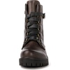 image:imageGLOBALWIN Womens Combat Boots Lace Up Boots For Women Ankle Booties For Women Low Heel22yy03 Brown