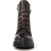 image:imageGLOBALWIN Womens Combat Boots Lace Up Boots For Women Ankle Booties For Women Low Heel22yy03 Grey