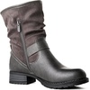 image:imageGLOBALWIN Womens Fur Booties Fashion Combat Ankle Boots For Women17yy12grey