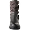 image:imageGLOBALWIN Womens Fur Booties Fashion Combat Ankle Boots For Women17yy12grey