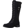 image:imageGLOBALWIN Womens Lace Up Miliraty Style Fashion Boots19yy23black